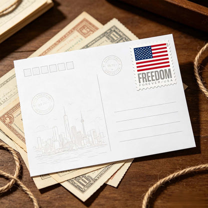 2023 U.S. Flag Forever Stamps – Freedom Design Coil