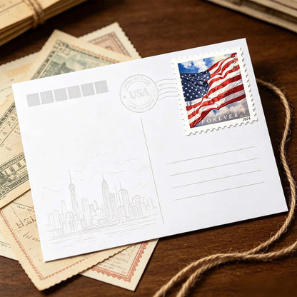 2024 U.S. Flags Forever Stamps – Coil