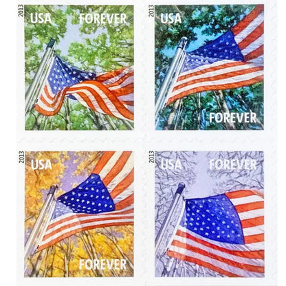 2013 A Flag for All Seasons Forever Stamps – product image 4