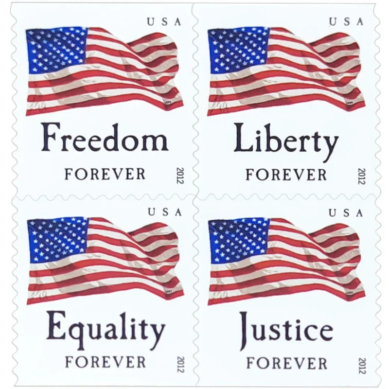 2012 Four Flags Forever Stamps – product image 1