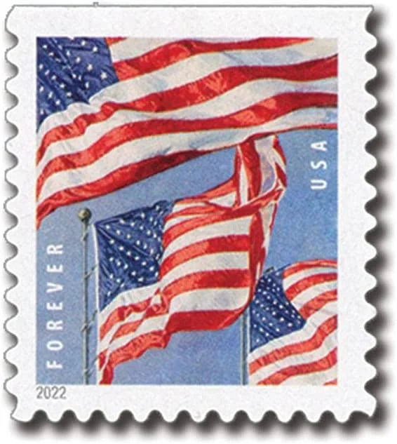 2022 U.S. Flags Forever Stamps – Pane Packs – product image 2